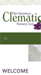 Mobile Screenshot of guernsey-clematis.com